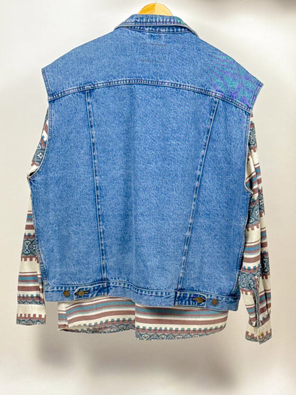 Gilet di jeans vintage anni '90 Arizona Jeans – Denim chiaro