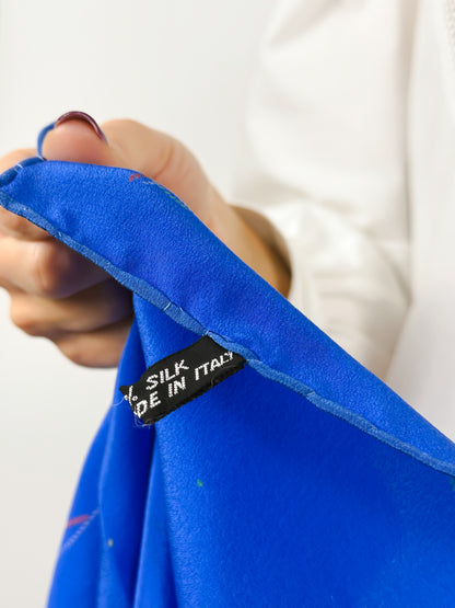 FOULARD IN SETA YSL