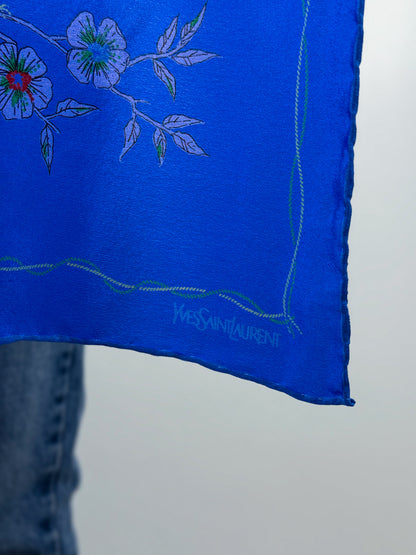 FOULARD IN SETA YSL