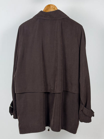 TRENCH ANNI '80 SCAMOSCIATO
