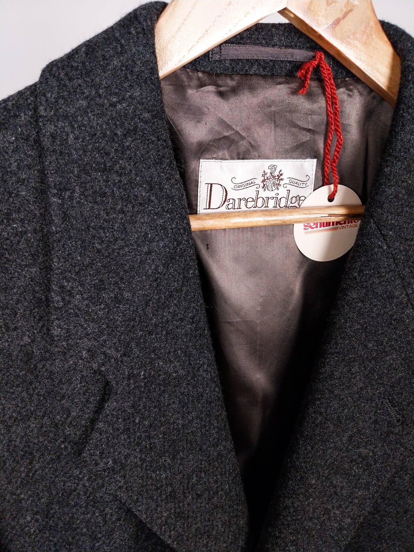 Cappotto lungo vintage Darebridge in lana vergine