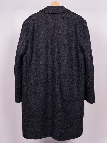 Cappotto grigio vintage in lana