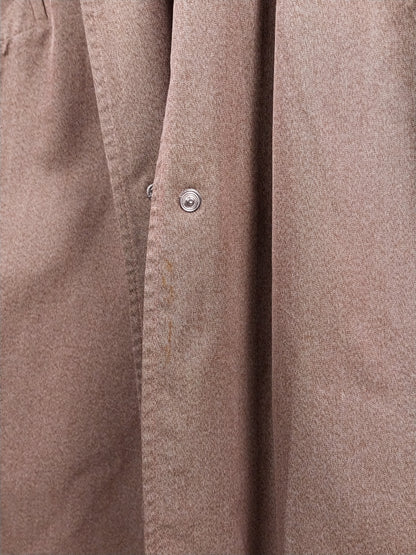 Trench donna Vintage Anni ’80 in Cotone – Beige Cammello – Made in Italy