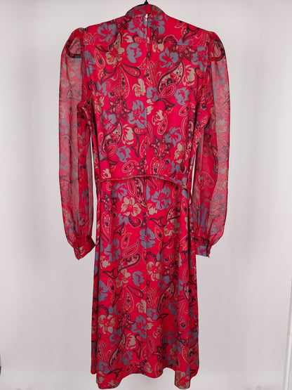 Abito vintage anni ’70 paisley – Robert Newman London