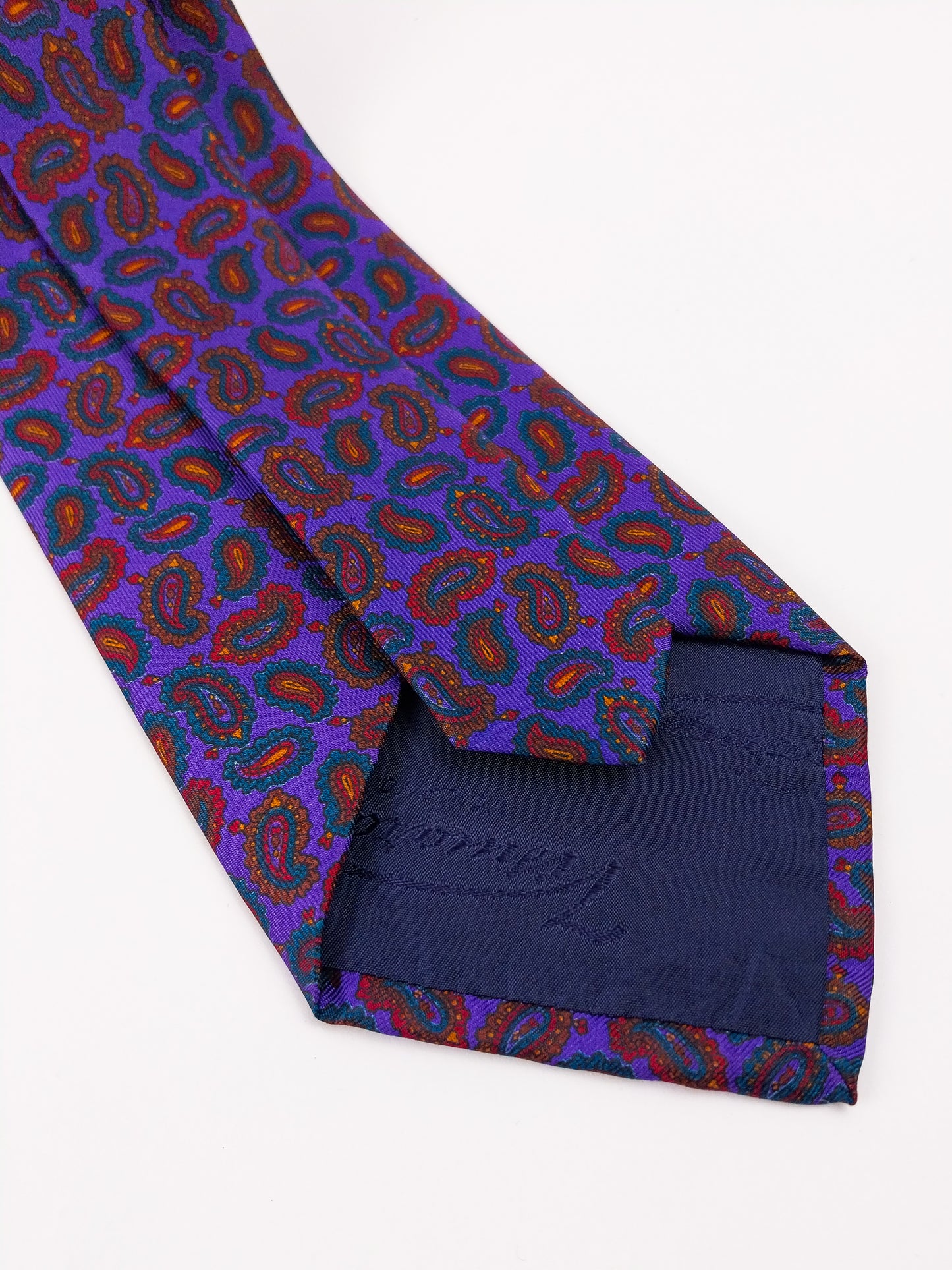 Cravatta vintage paisley made in Italy