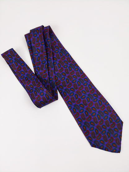 Cravatta vintage paisley made in Italy