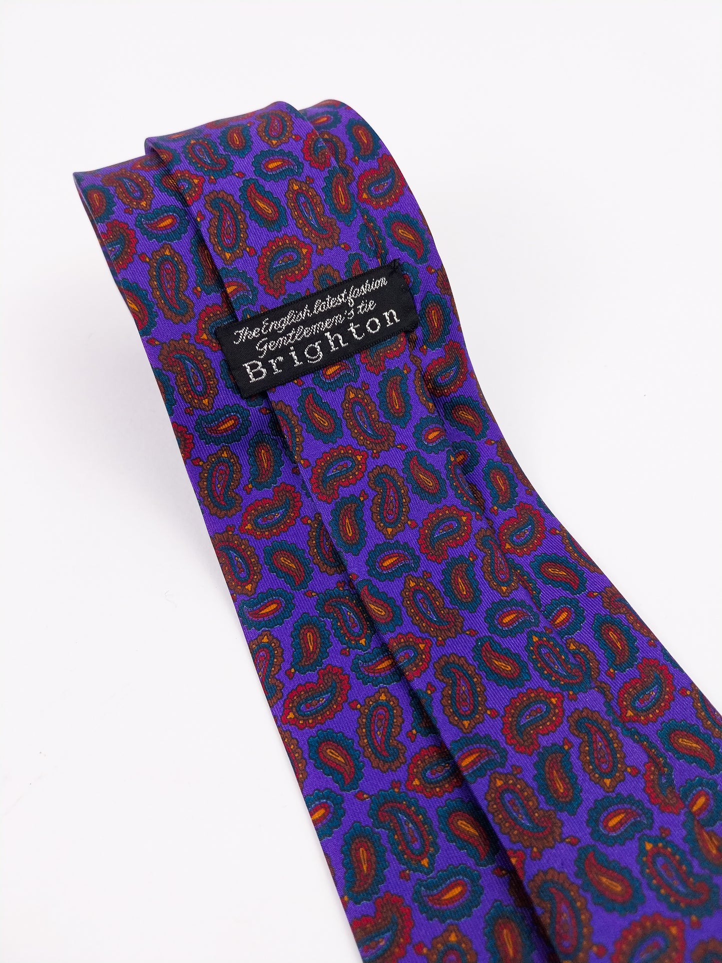 Cravatta vintage paisley made in Italy
