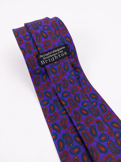 Cravatta vintage paisley made in Italy