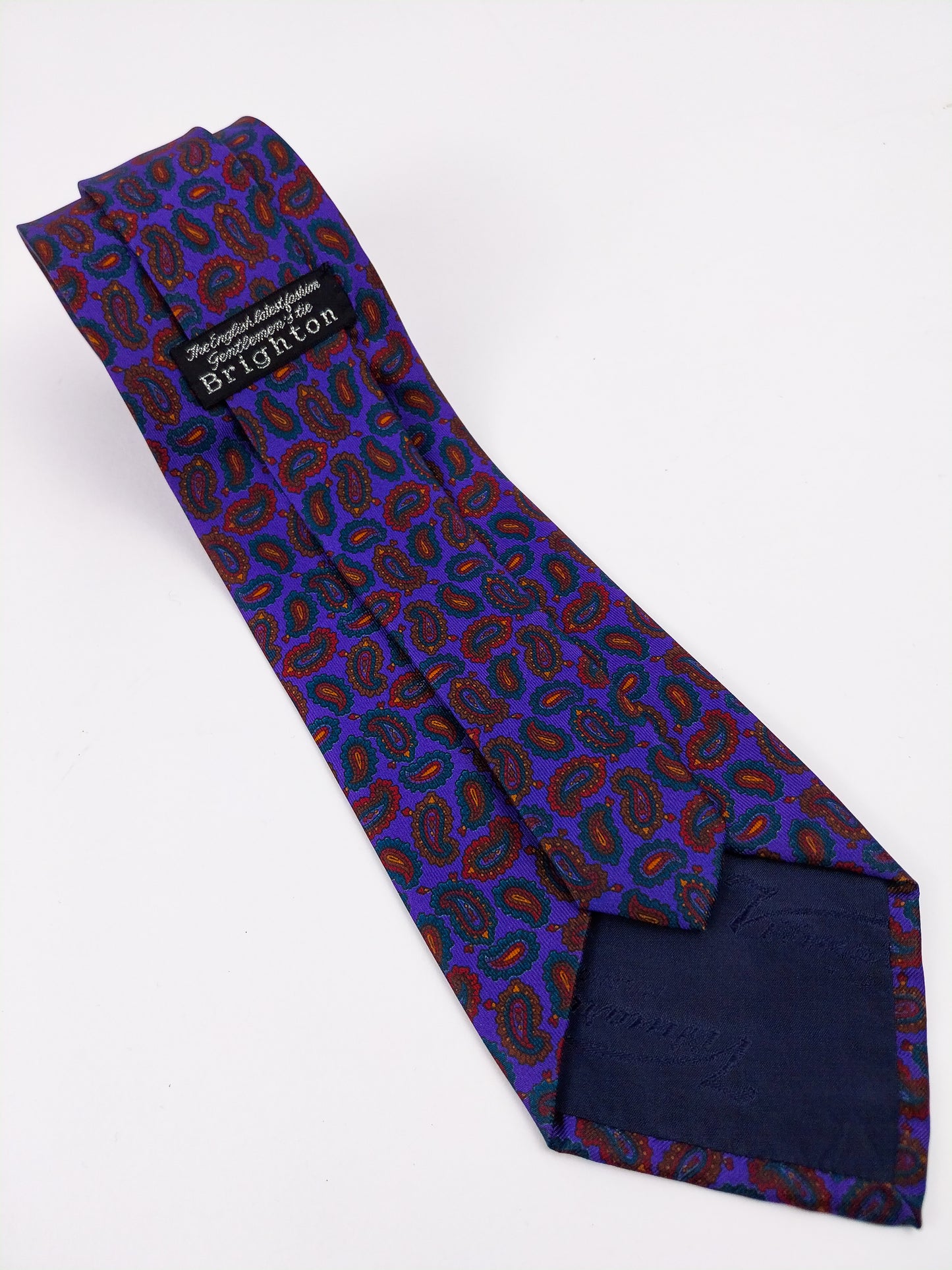 Cravatta vintage paisley made in Italy