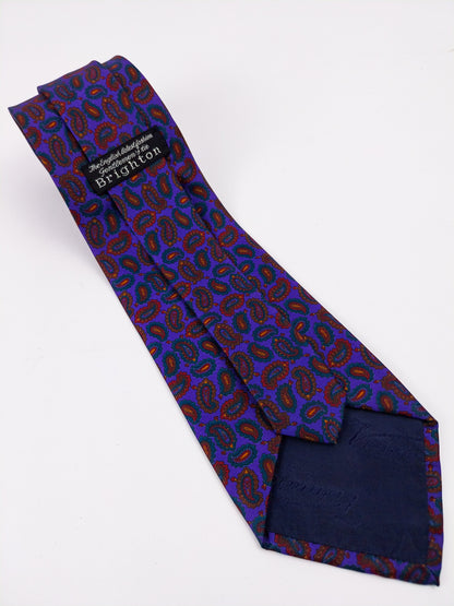 Cravatta vintage paisley made in Italy