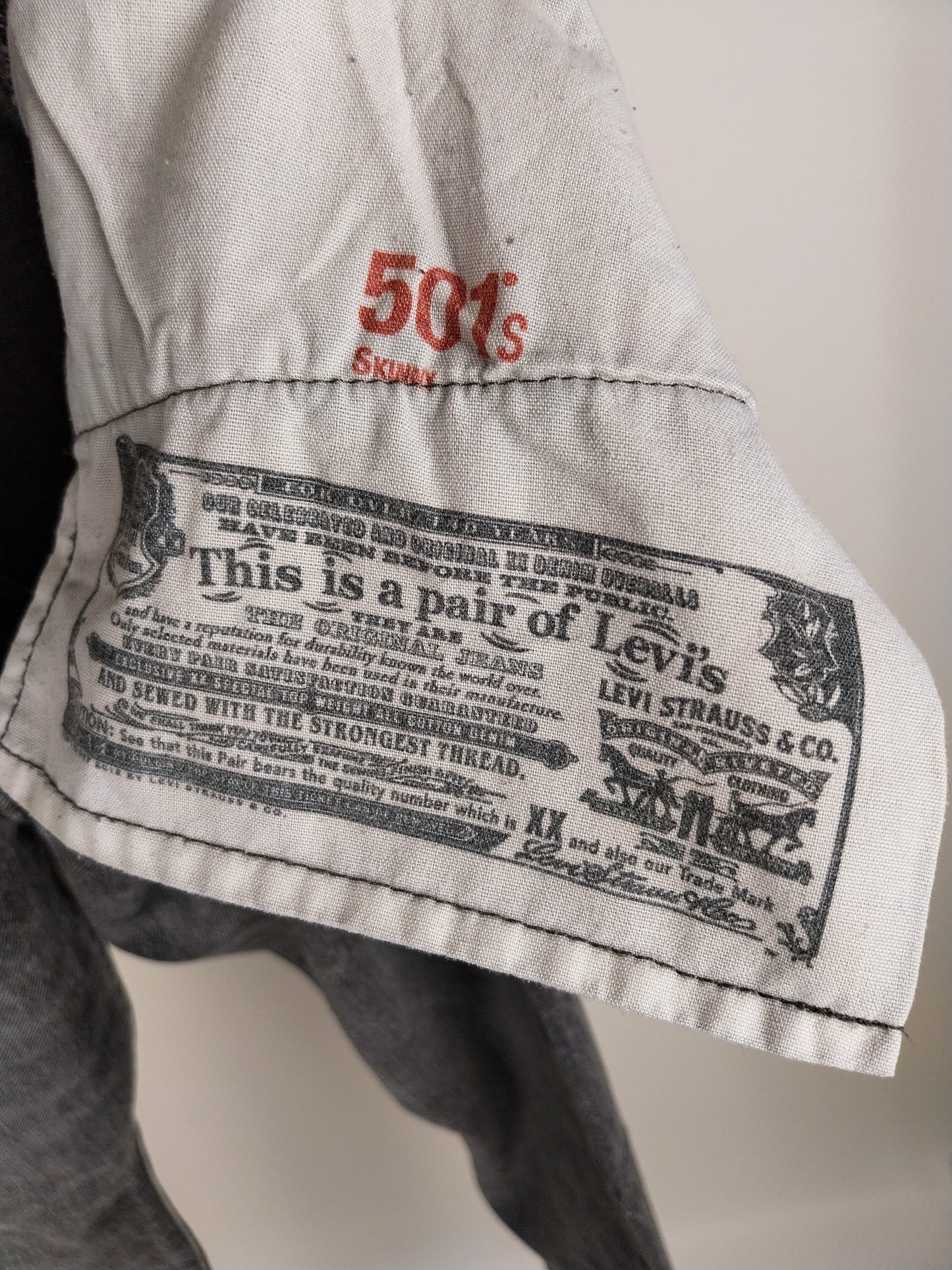 Jeans Levi's 501 skinny