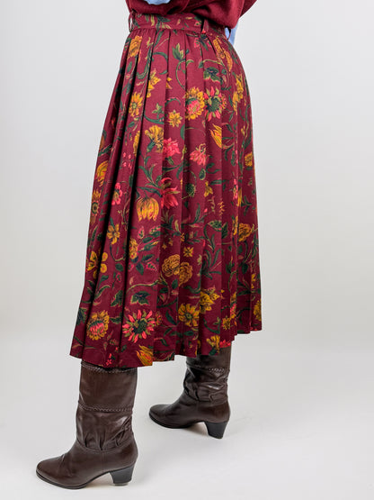 Gonna Vintage in Lana Vergine