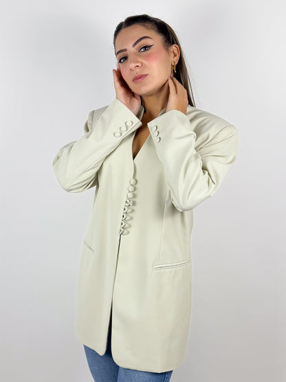 Blazer vintage panna - Made in Italy