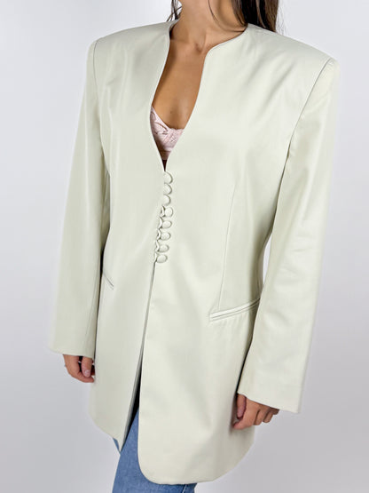 Blazer vintage panna - Made in Italy
