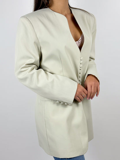 Blazer vintage panna - Made in Italy