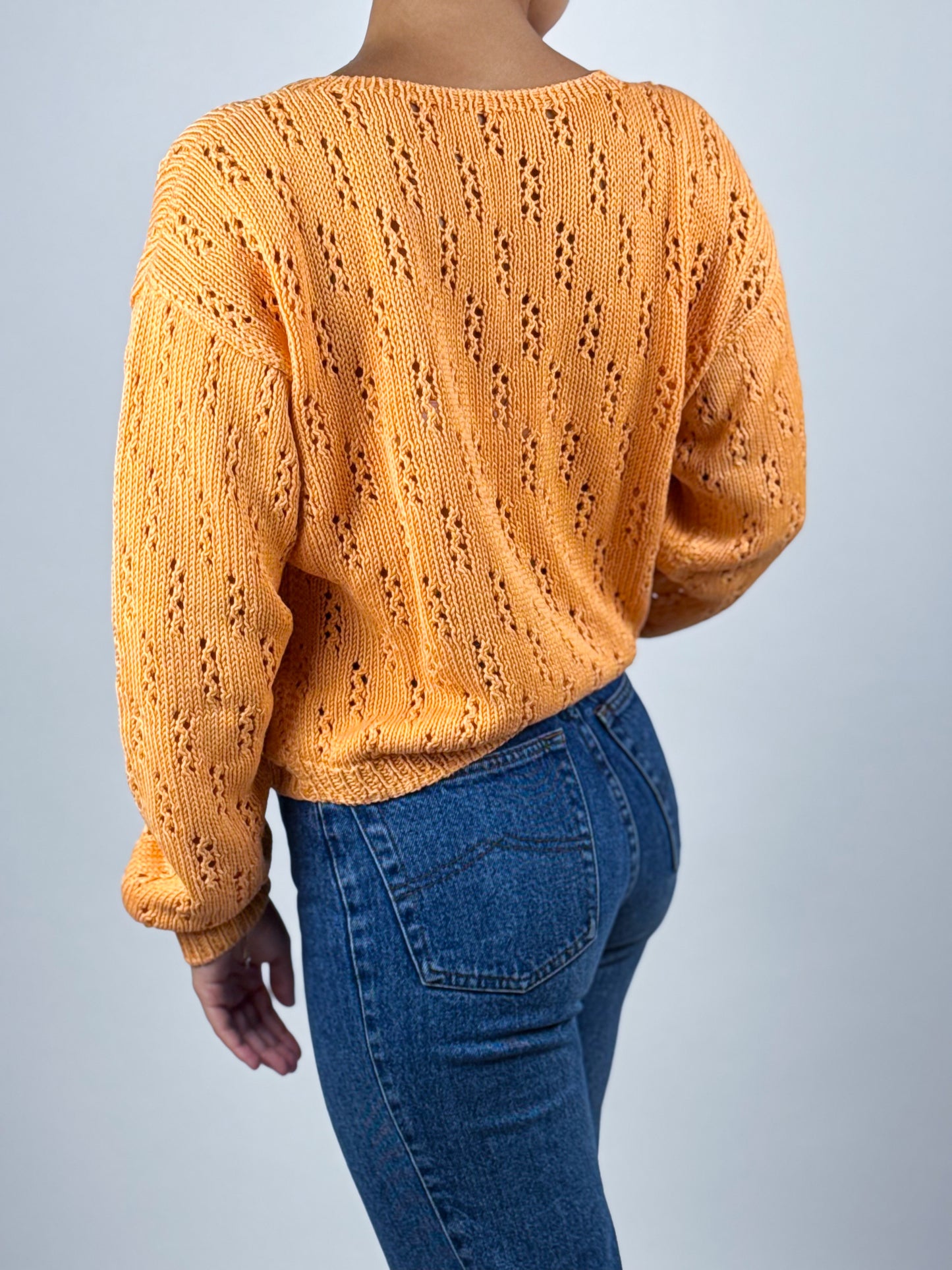 Maglioncino Vintage Cotone Traforato