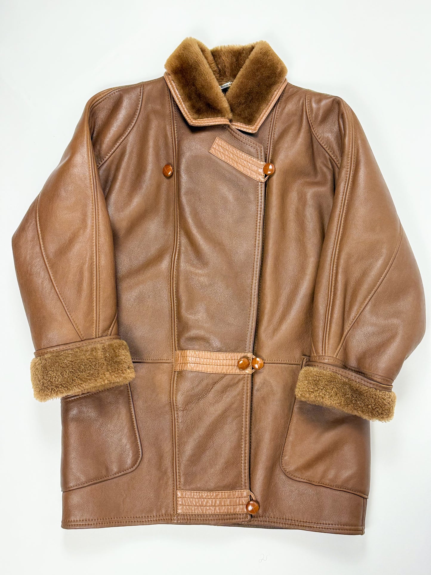 MONTONE MARRONE ORIGINAL SHEARLING