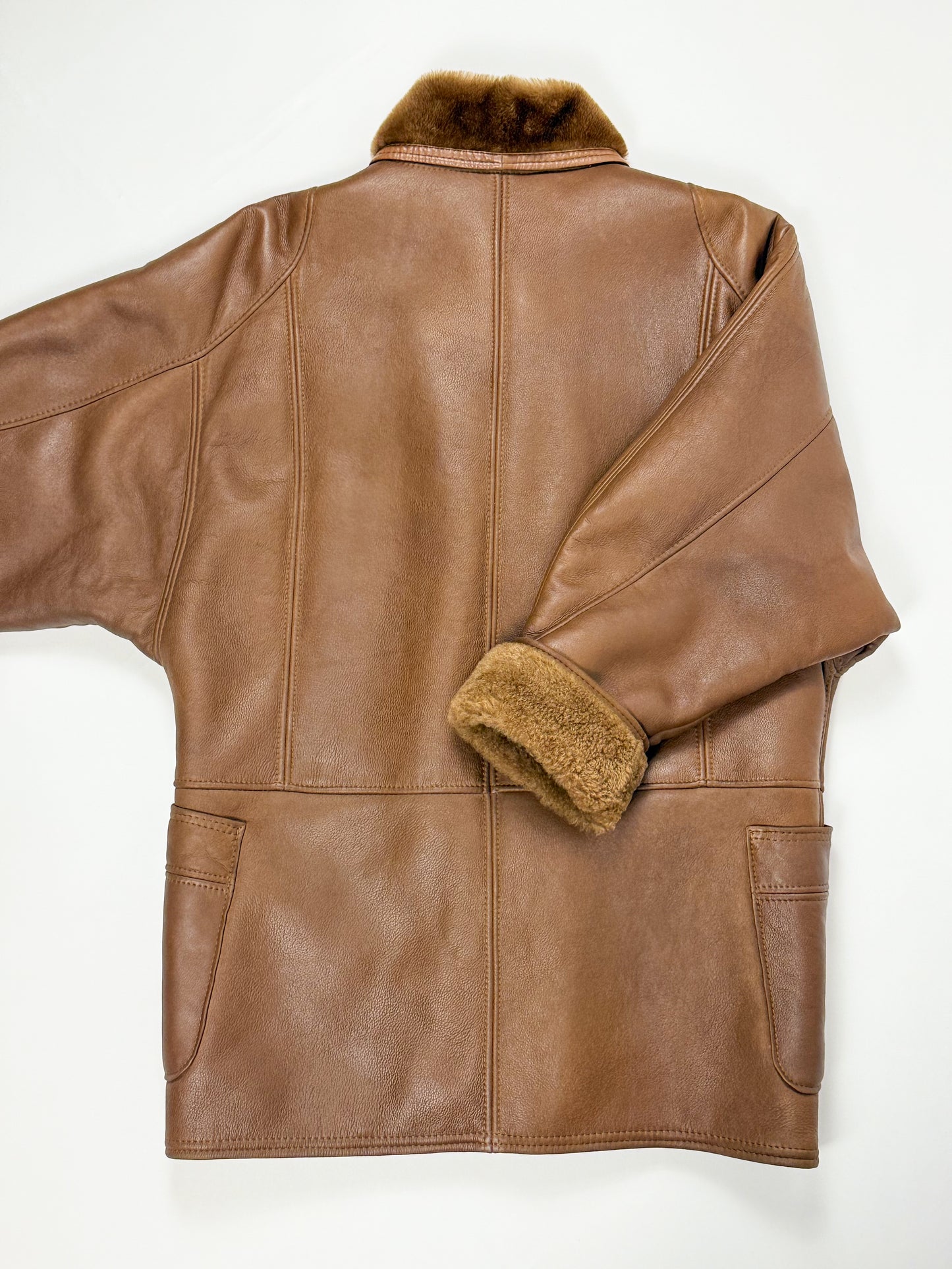 MONTONE MARRONE ORIGINAL SHEARLING
