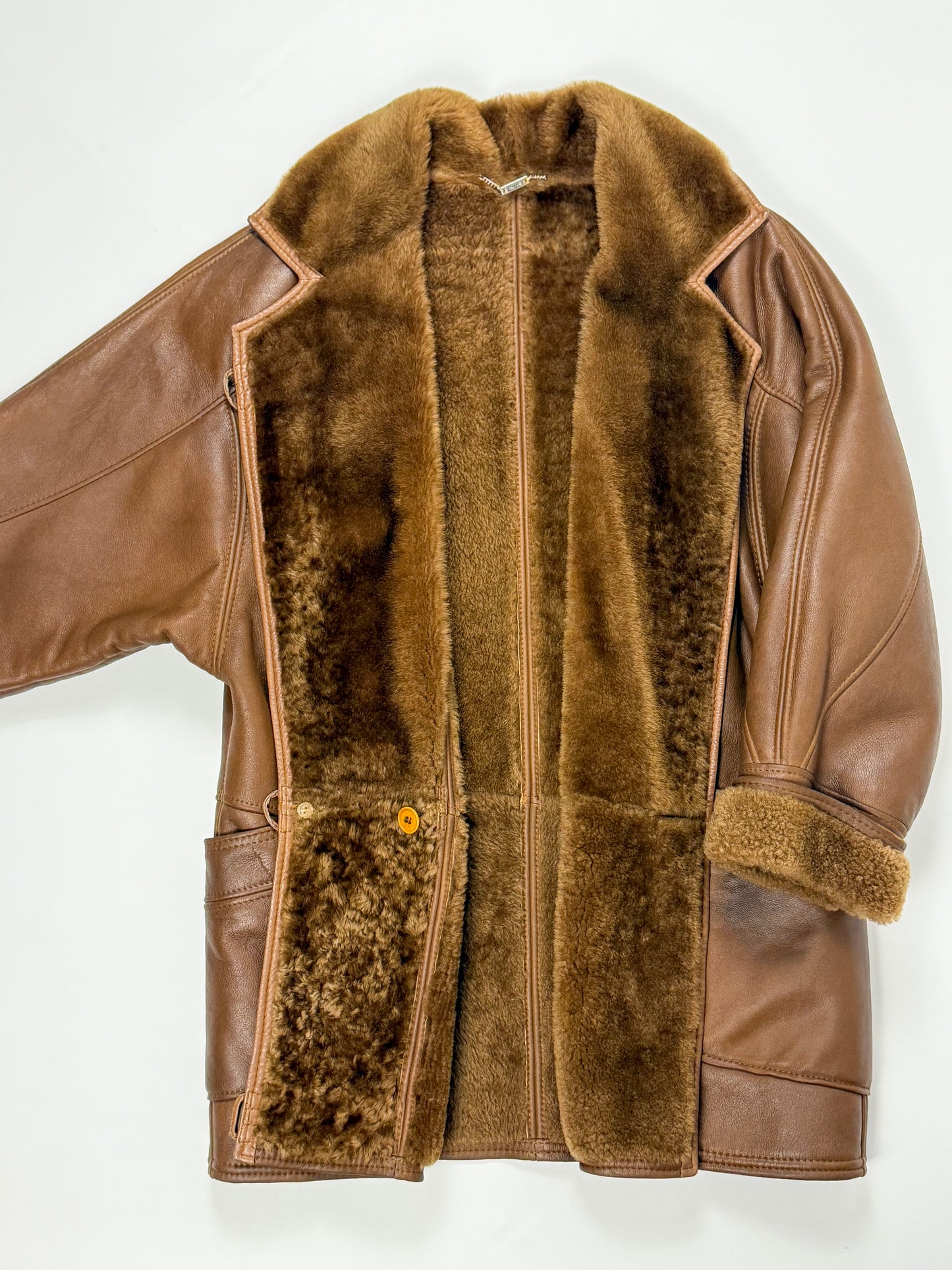 MONTONE MARRONE ORIGINAL SHEARLING