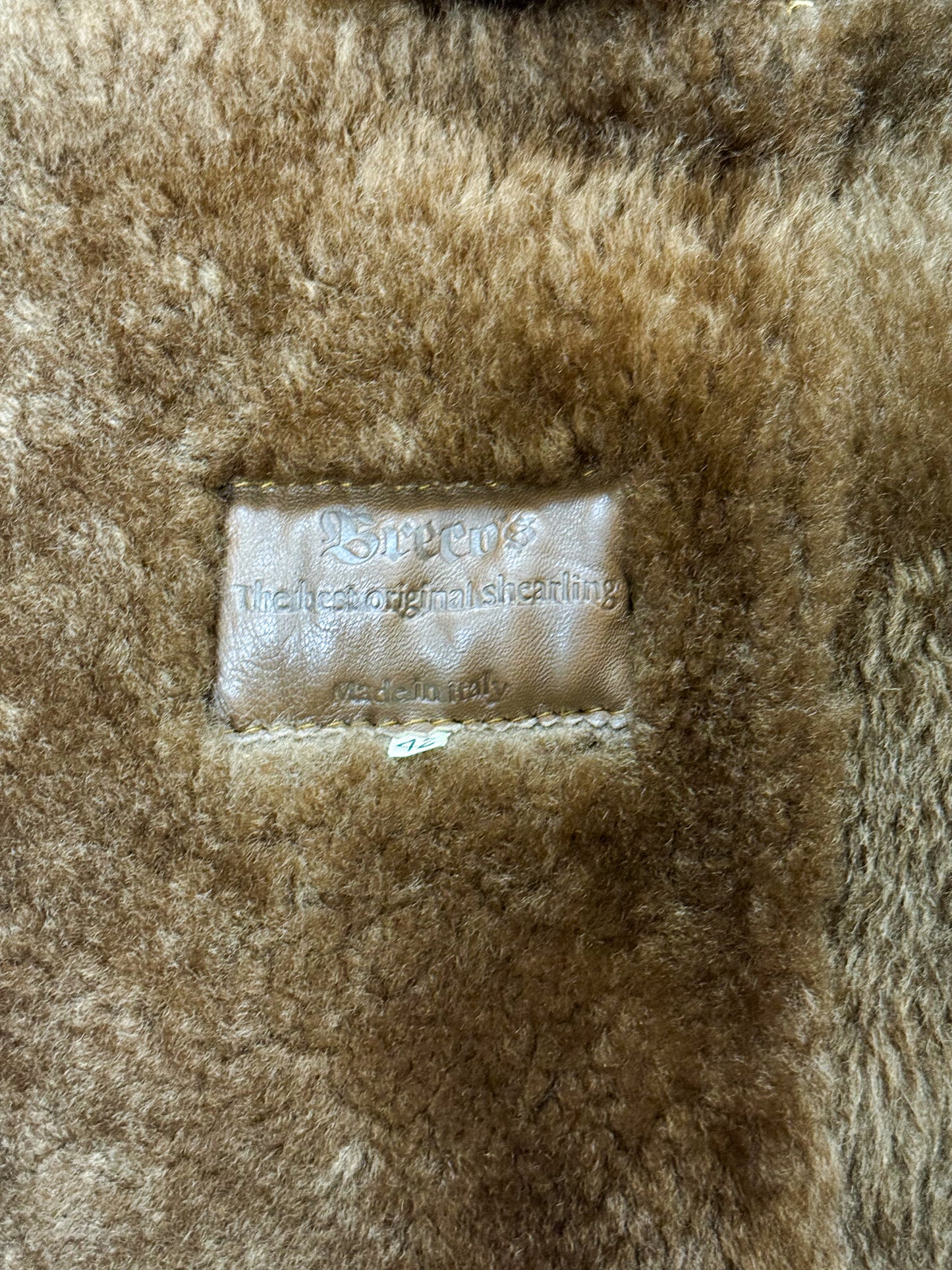 MONTONE MARRONE ORIGINAL SHEARLING