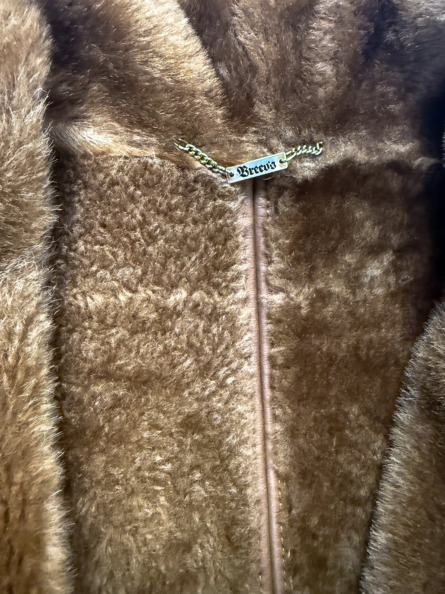 MONTONE MARRONE ORIGINAL SHEARLING
