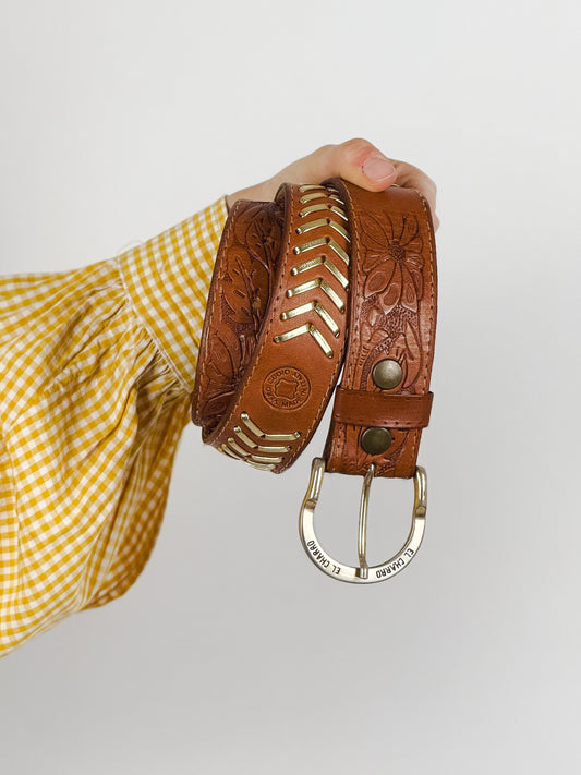 CINTURA DI CUOIO EL CHARRO