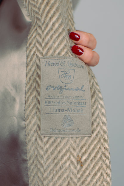 CAPPOTTO SPIGATO IN MOHAIR