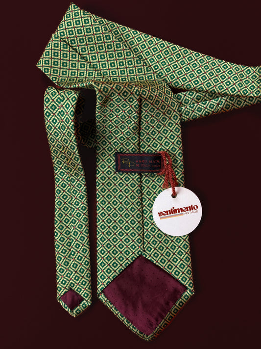 CRAVATTA ANNI '90 ROMBI