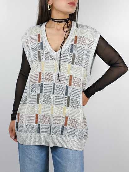 GILET VINTAGE Y2K IN MAGLINA