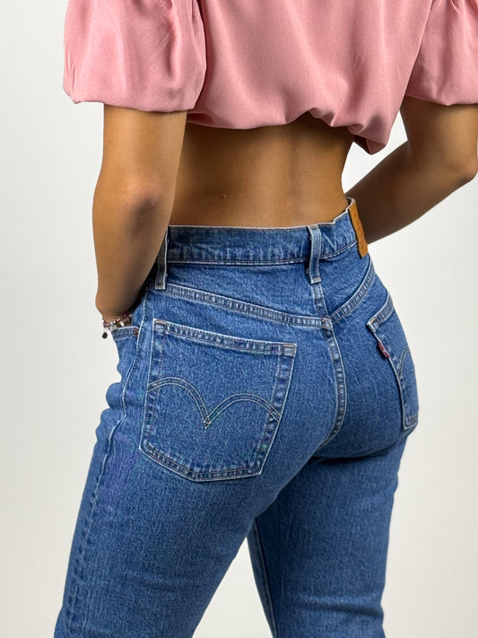 Jeans Levi’s 501 Vintage da donna – lavaggio medio, 5 tasche