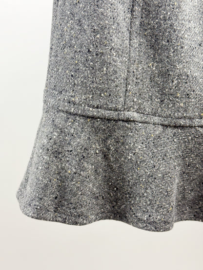 Gonna Max Mara Vintage Lana Vergine Tweed - Taglia 40