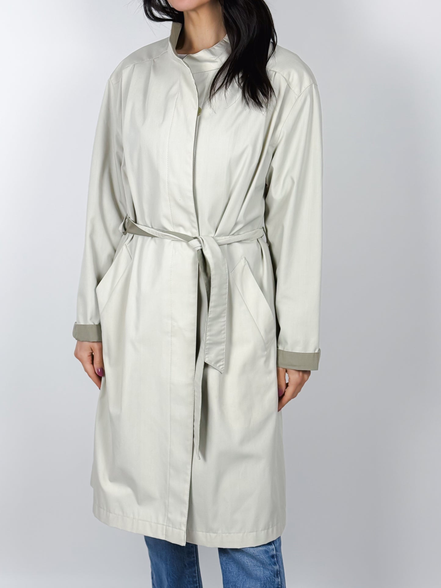 TRENCH REVERSIBILE BEIGE