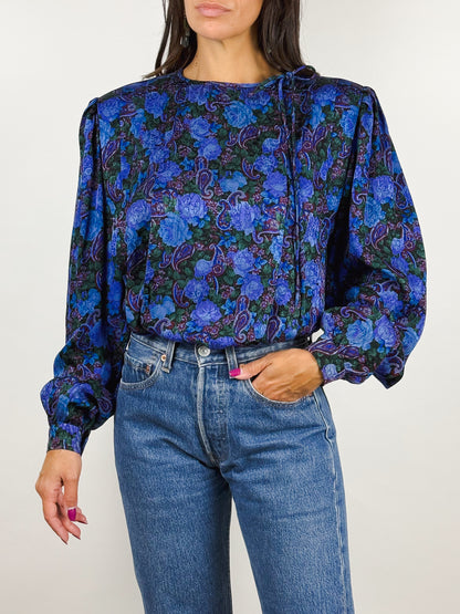 Camicia Vintage Ungaro Anni '80 - Made in Italy Elegante