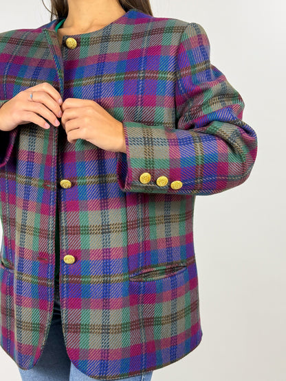 Giacca Luisa Spagnoli Vintage Anni '80 in Pura Lana