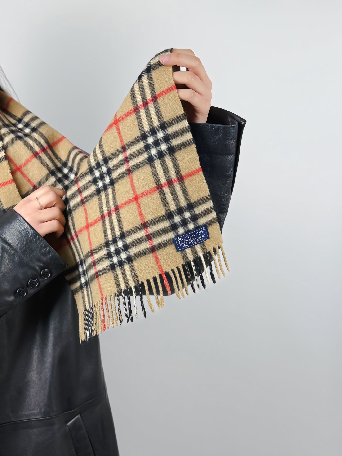 SCIARPA BURBERRYS VINTAGE IN CASHMERE