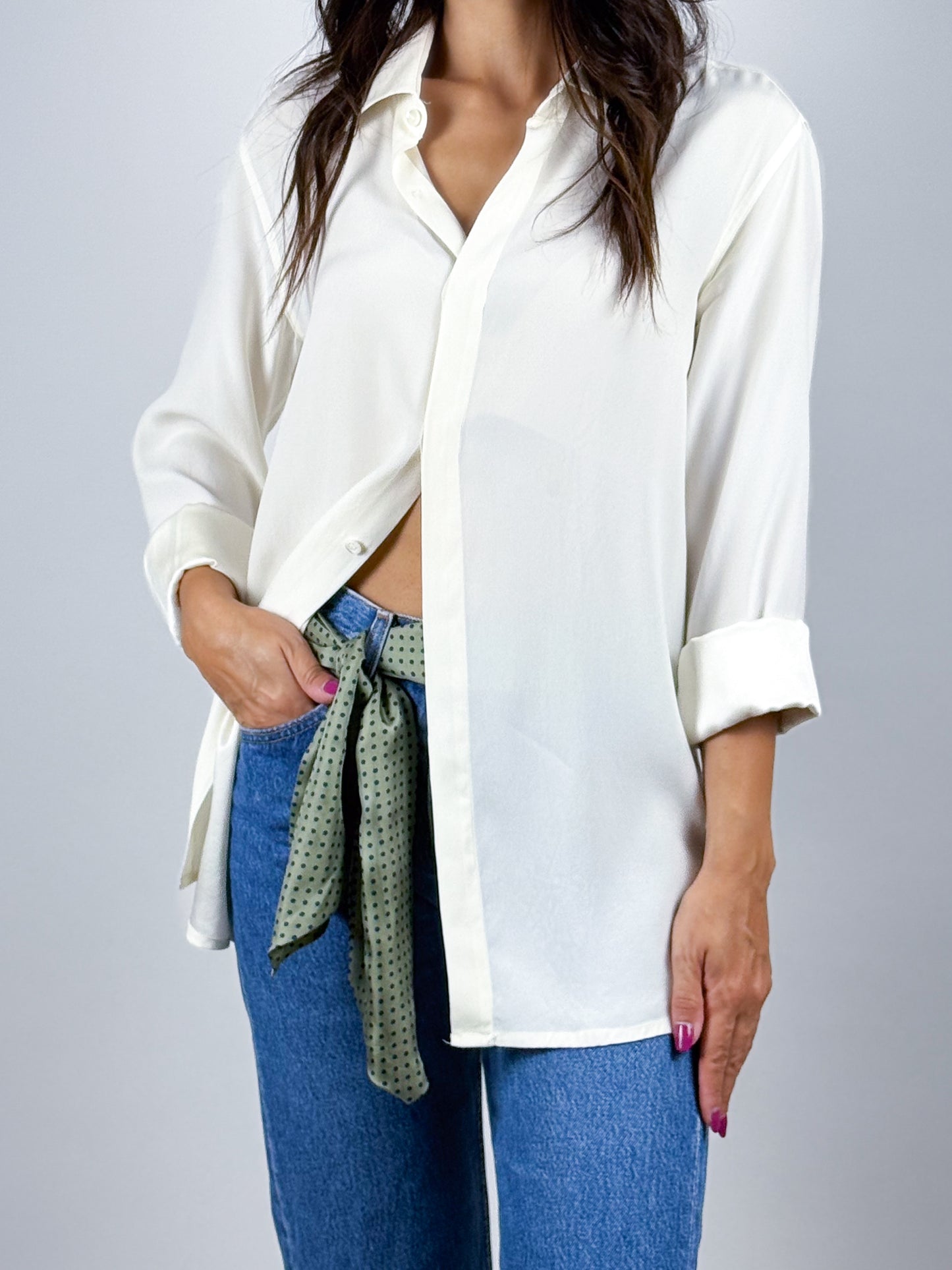 Ascot vintage in pura seta