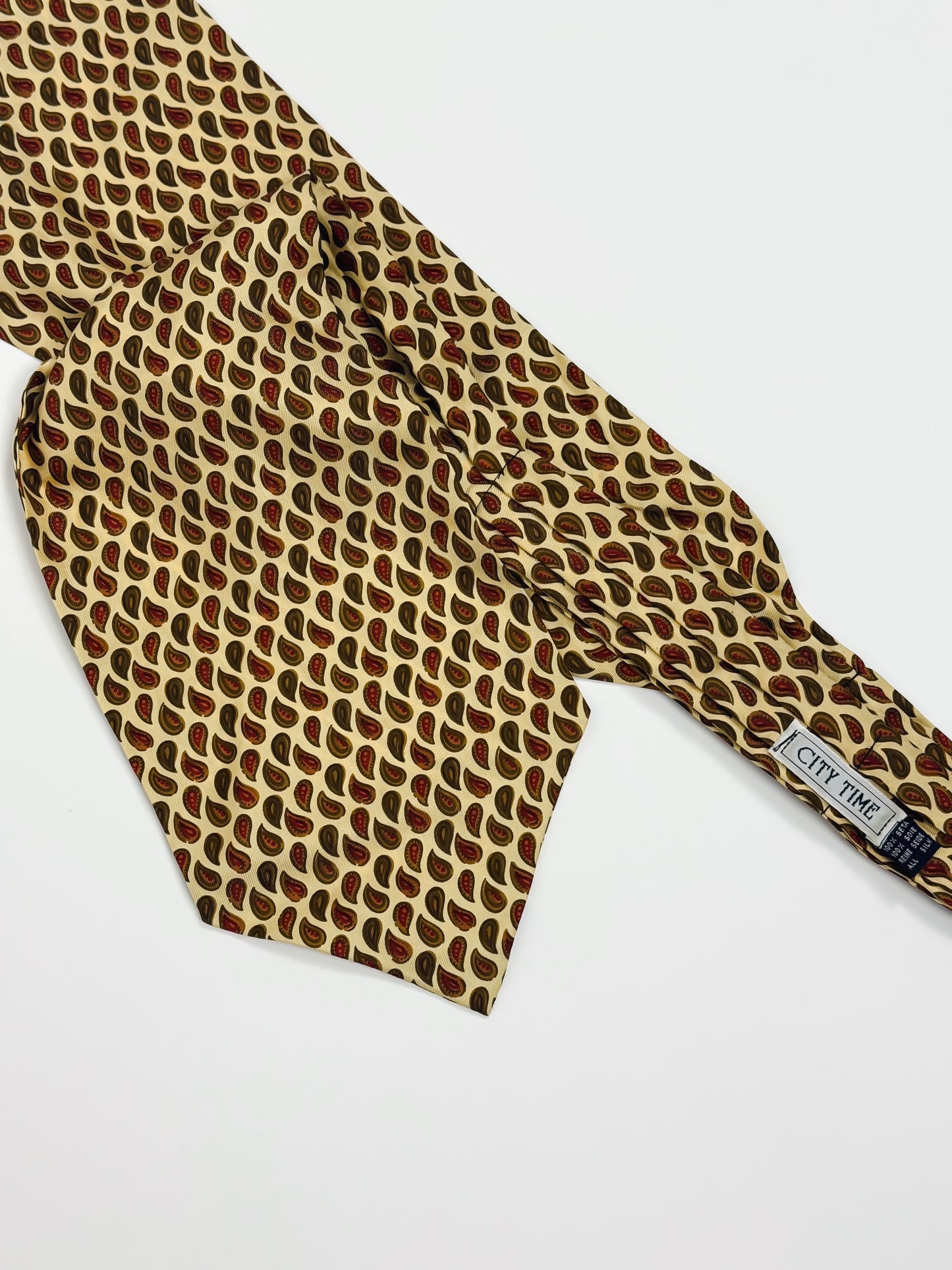 Ascot a fantasia vintage in seta