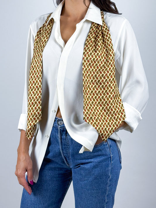 Ascot a fantasia vintage in seta