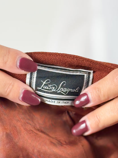 Blazer vintage anni '80 Luisa Spagnoli in lana vergine