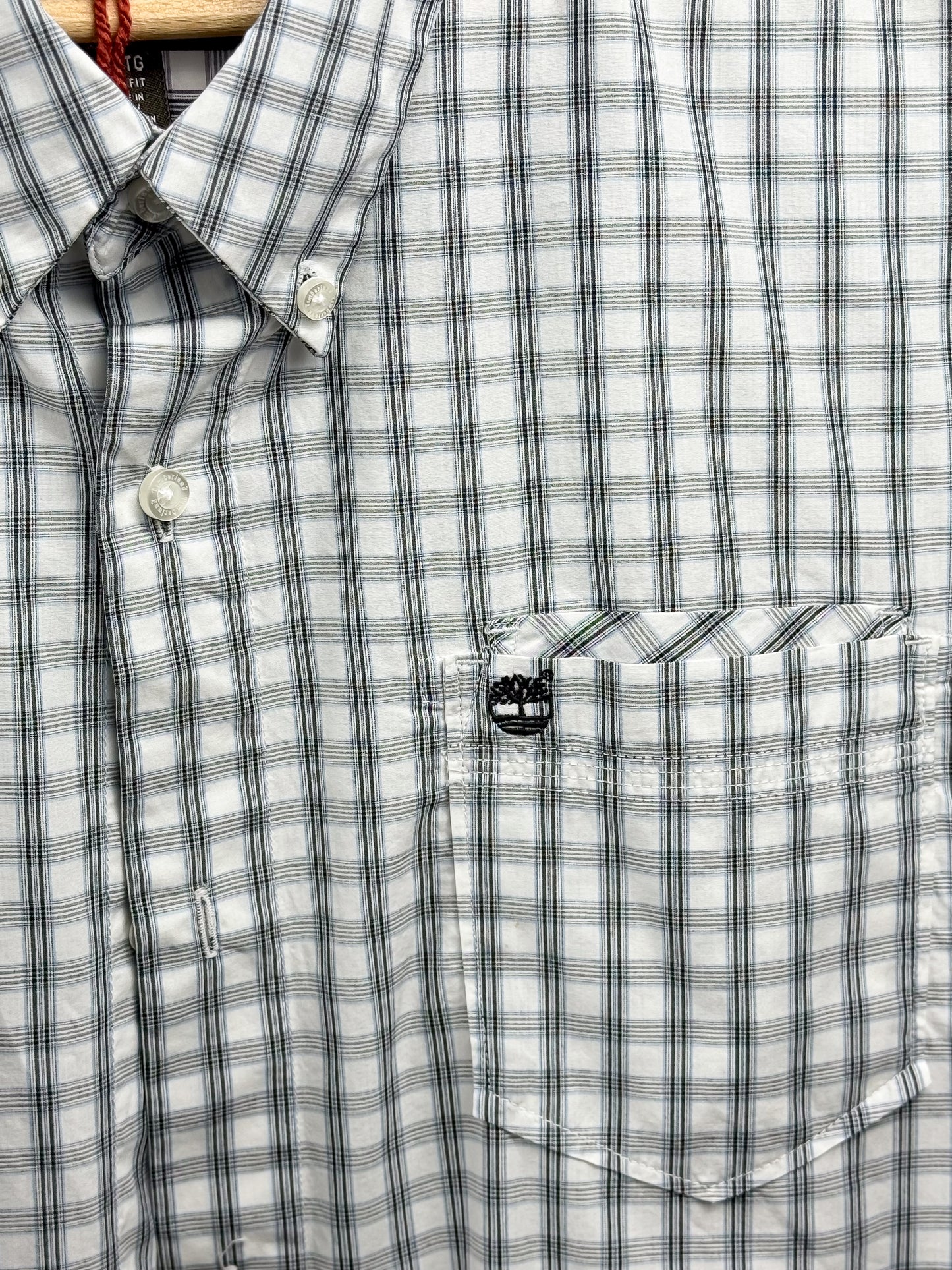 Camicia Vintage Timberland Cotone Quadretti XL Made in Italy