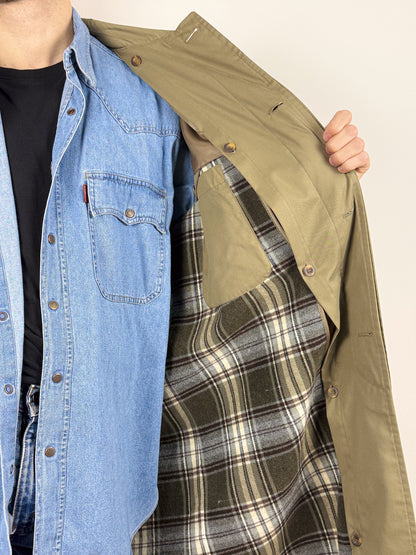 REMOVABLE BEIGE TRENCH COAT