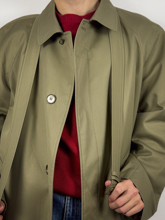 COTTON TRENCH COAT MADE IN ITALY