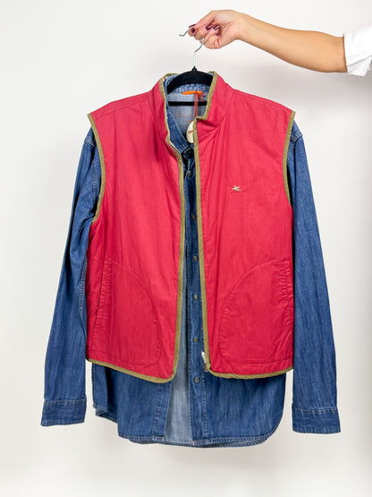 Smanicato Etro Milano Vintage Double Face Trapuntato - Made in Italy