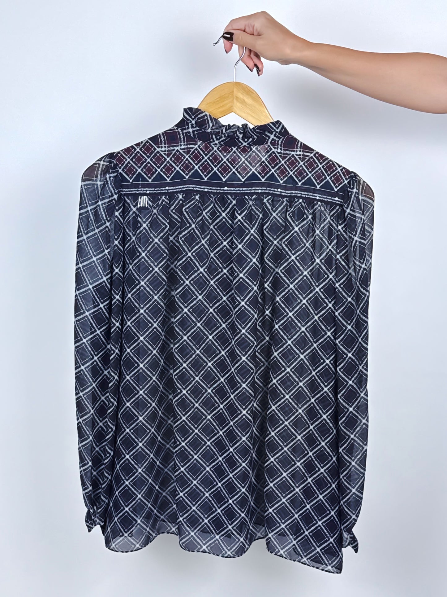 Set coordinato vintage anni ’70 in pura seta – Made in Italy