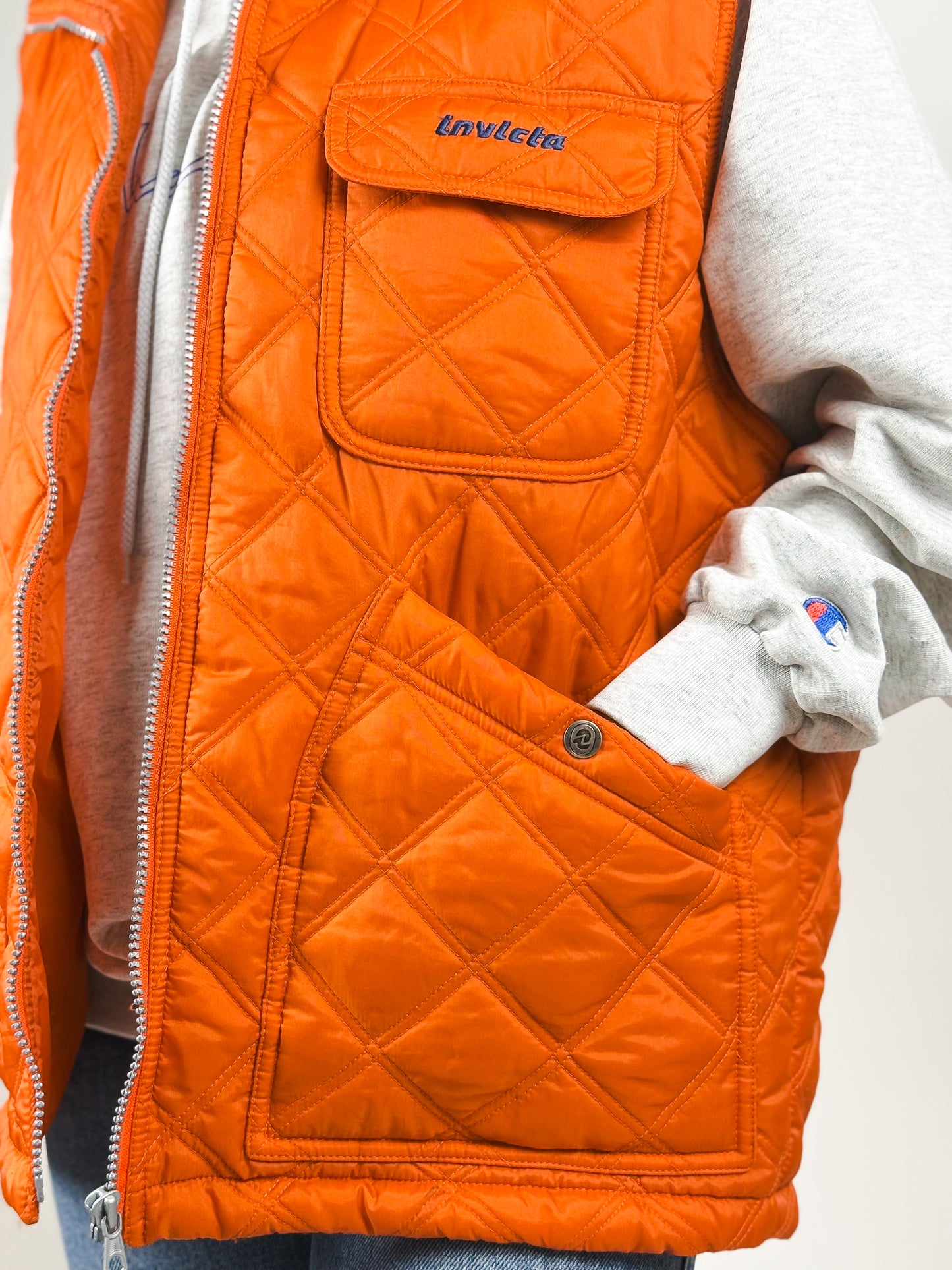 Smanicato Vintage Invicta Anni ’90 Arancione