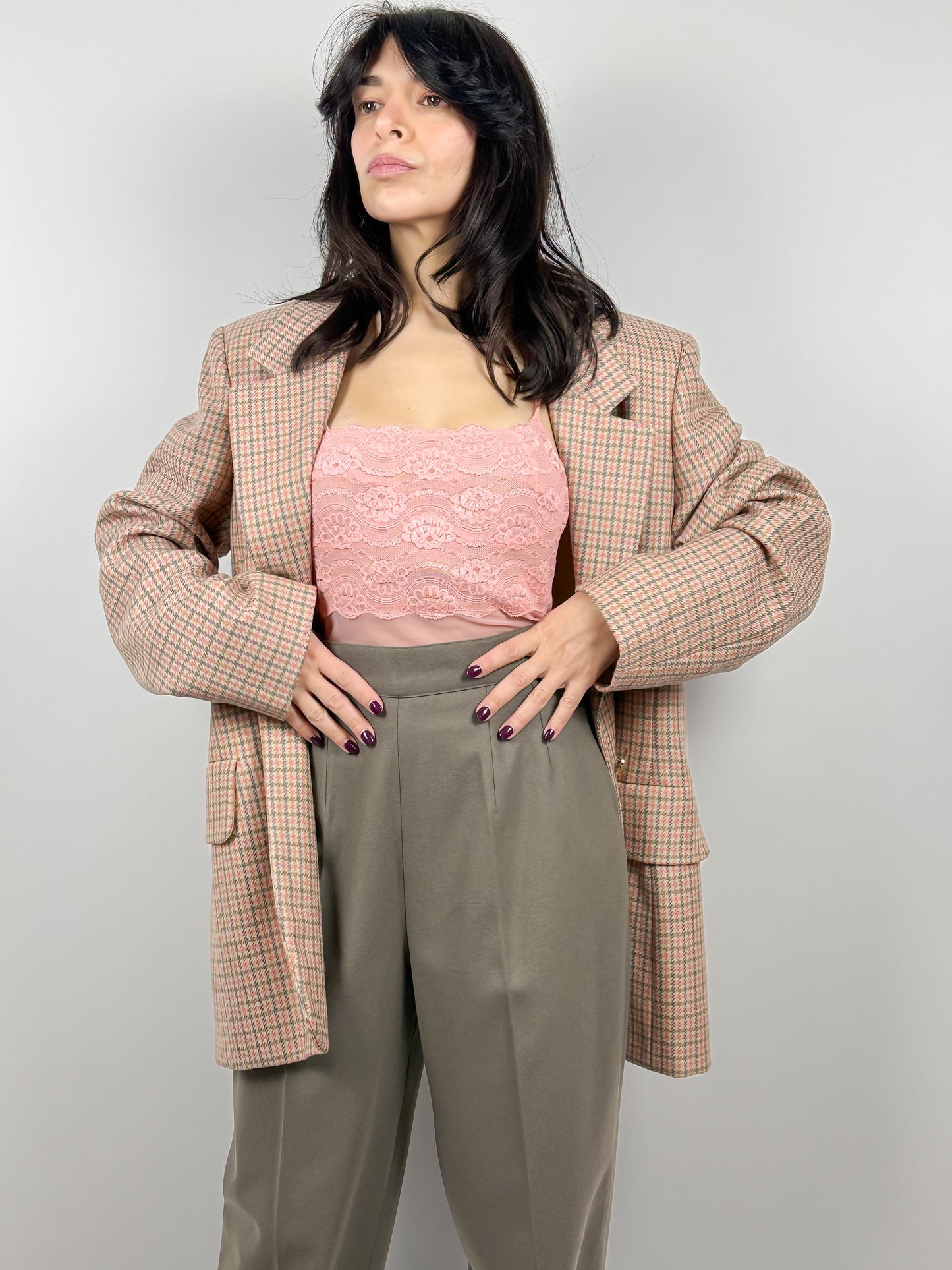 PANTALONI MISTO LANA ANNI ’90