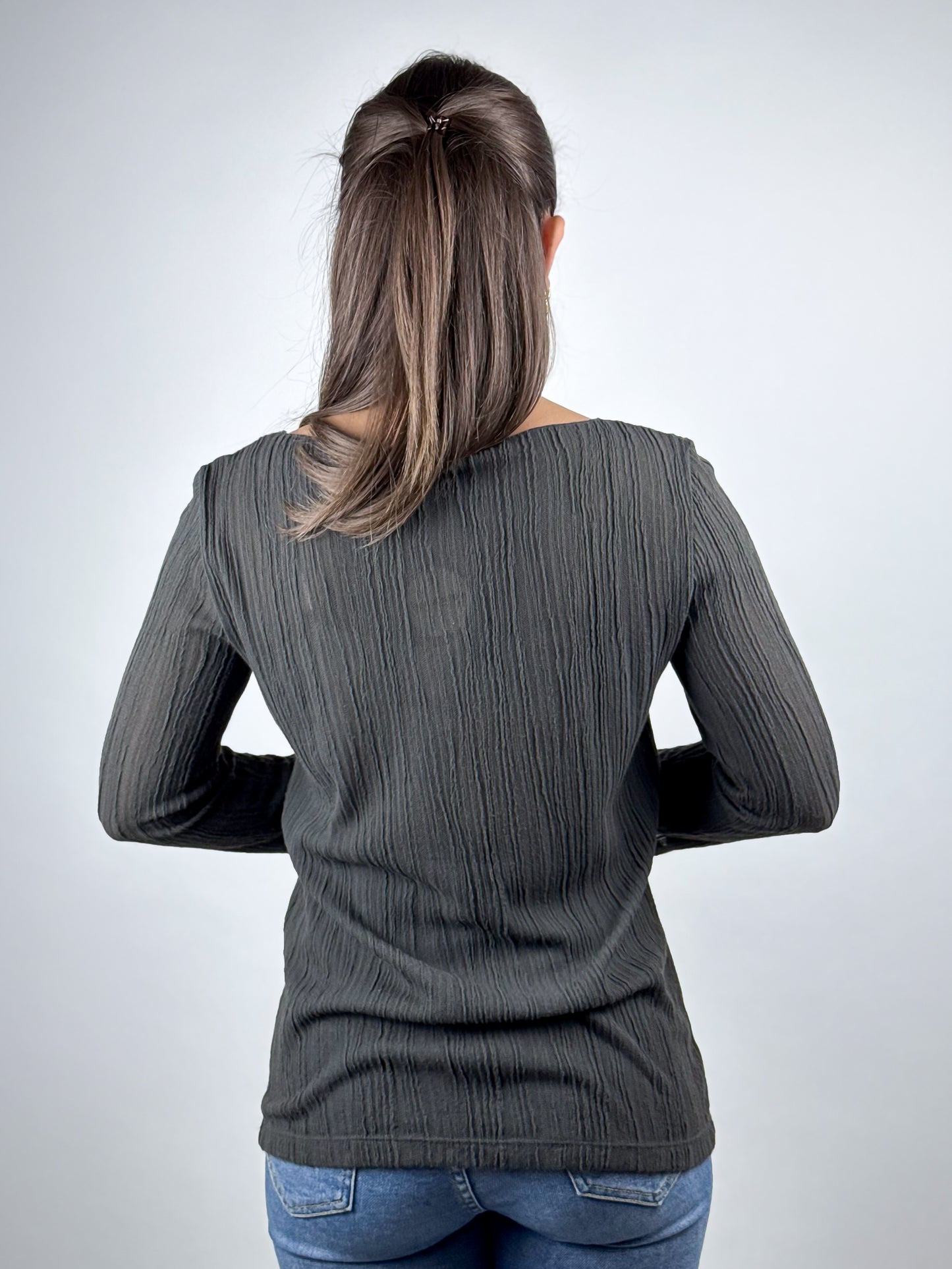 Maglia Vintage Max Mara Semitrasparente Scollo Barca Taglia S