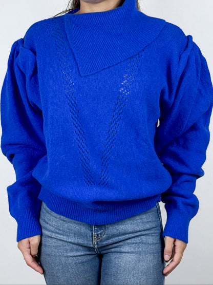 Maglione Vintage Lana e Angora Donna Made in Italy