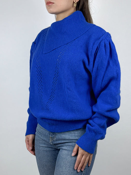 Maglione Vintage Lana e Angora Donna Made in Italy