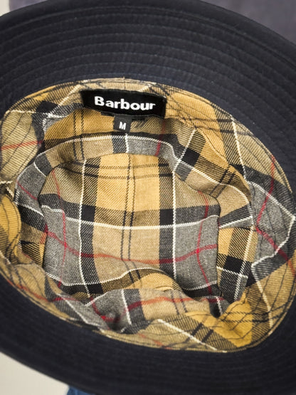 BARBOUR WAXED COTTON FISHERMAN HAT